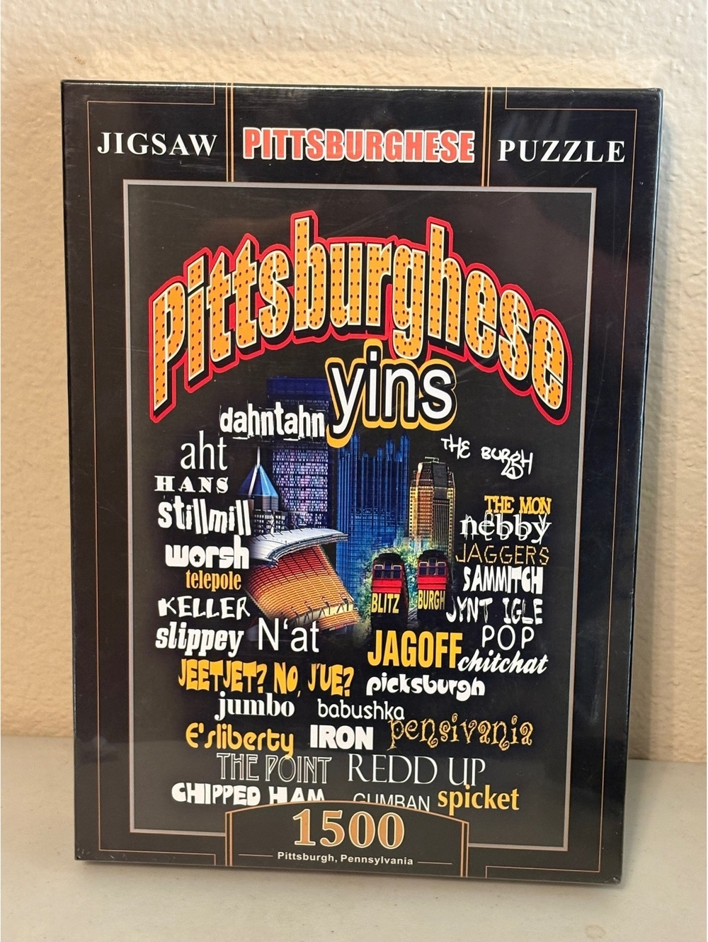 Pittsburghese 1500-Piece Jigsaw Puzzle